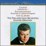 CHOPIN VAN CLIBURN - PIANO CONCERTO 1 CD