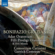 GRAZIANI CONSORTIUM CARISSIMI GARRICK COMEAUX - VOCAL MUSIC 1 CD