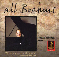 BRAHMS PENNEYS - ALL BRAHMS: BALLADES OP 10: FANTASIES OP 116 CD