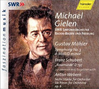 MAHLER SCHUBERT WEBERN GIELEN KALLISCH - SYMPHONY 3 D MINOR 6 CD