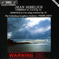 SIBELIUS JARVI GOTHENBURG SO - SYMPHONY 2 ROMANCE CD