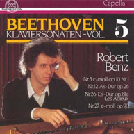 BEETHOVEN ROBERT BENZ - KLAVIERSONATEN 5 CD