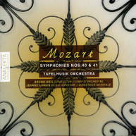 MOZART TAFELMUSIK ORCHESTA WEIL - SYMPHONIES NOS 40 & 41 CD