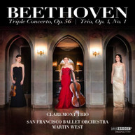 BEETHOVEN CLAREMONT TRIO - TRIPLE CONCERTO IN C MAJOR OP. 56 CD