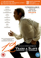 12 YEARS A SLAVE (UK) DVD