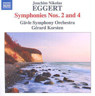 EGGERT GAVLE SYMPHONY ORCHESTRA KORSTEN - SYMPHONIES NOS. 2 & 4 CD