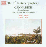 CANNABICH LUKAS CONSORT LUKAS - SYMPHONIES 59 63 64 67 & 68 CD