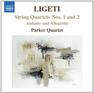 LIGETI PARKER QUARTET - STRING QUARTETS NOS 1 & 2 CD