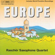 RASCHER SAXOPHONE QUARTET XENAKIS PENDERECKI - EUROPE CD
