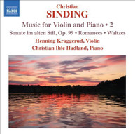 SINDING KRAGGERUD HADLAND - MUSIC FOR VIOLIN & PIANO 2 CD