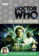 DOCTOR WHO - TWIN DILEMMA (CLASSIC) (UK) DVD