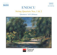 ENESCU /  QUATUOR AD LIBITUM - STRING QUARTETS 1 & 2 CD