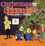 CHIPMUNKS - CHRISTMAS WITH THE CHIPMUNKS 2 CD