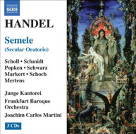 HANDEL /  SCHOLL / SCHMIDT / POPKEN / KANTOREI - SEMELE CD
