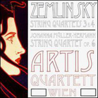 ZEMLINSKY ARTIS QUARTETT MULLER-HERMAN -HERMAN - QUARTETS 3 & 4 CD