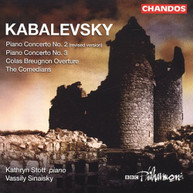 KABALEVSKY STOTT SINAISKY BBC PHILHARMONIC - PIANO CONCERTOS 2 & 3 CD