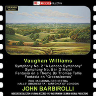 EDWARD ELGAR JOHN - BARBIROLLI CONDUCTS VAUGHAN HALLE ORCHESTRA CD