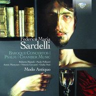 SARDELLI MODO ANTIQUO - BAROQUE CONCERTOS PSALM CHAMBER MUSIC CD