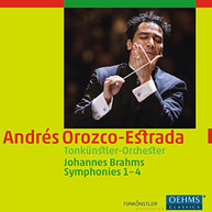 BRAHMS TONKUENSTLER-ORCHESTER OROZCO-ESTRADA - SYMPHONIES NOS. 1 CD