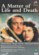 A MATTER OF LIFE AND DEATH (UK) DVD