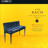 C.P.E. BACH SPANYI - SOLO KEYBOARD MUSIC 17 CD