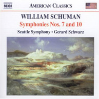 W. SCHUMAN SCHWARZ SEATTLE SYMPHONY - SYMPHONIES 7 & 10 CD
