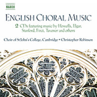CHOIR OF ST JOHN'S COLLEGE CAMBRIDGE /  ROBINSON - ENGLISH CHORAL MUSIC CD