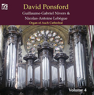 NIVERS DAVID PONSFORD - FRENCH ORGAN MUSIC 4 CD