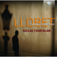 LLOBET TAMPALINI PERLA - COMPLETE GUITAR MUSIC CD