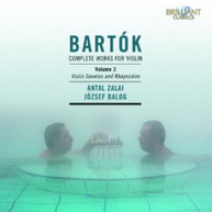 BARTOK ZALAI BALOG - COMPLETE WORKS FOR VIOLIN 3 CD