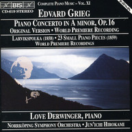GRIEG HIROKAMI NSO - PIANO CONCERTO IN A CD