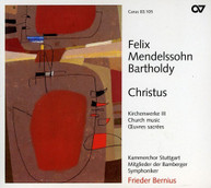 MENDELSSOHN BERNIUS BAMBERGER SYMPHONIKER - CHURCH MUSIC 3 CD