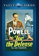 FOR THE DEFENSE DVD