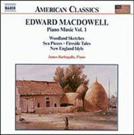 EDWARD MACDOWELL BARBAGALLO - PIANO MUSIC 1 CD