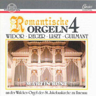 WIDOR REGER LISZT - ROMANTIC ORGAN 4 CD