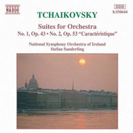 TCHAIKOVSKY /  SANDERLING / INSO - SUITES FOR ORCHESTRA 1 & 2 CD