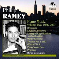 RAMEY CONTI - PIANO MUSIC 2: 1966 - PIANO MUSIC 2: 1966-2007 CD