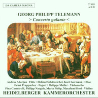 TELEMANN ADORJAN NAGELE HEIDELB - CON GALANTE CD