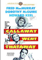 CALLAWAY WENT THATAWAY (MOD) DVD