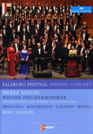 BERG BOULEZ ROESCHMANN PROHASKA LARSSON - SALZBURG OPENING DVD