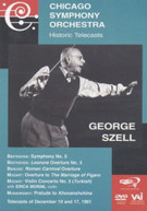 CHICAGO SYMPHONY ORCHESTRA SZELL - GEORGE SZELL CONDUCTS DVD