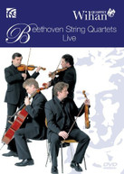 BEETHOVEN WIHAN QUARTET - STRING QUARTETS: LIVE (2PC) DVD