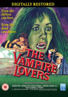 THE VAMPIRE LOVERS (UK) DVD