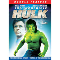INCREDIBLE HULK RETURNS & TRIAL OF INCREDIBLE HULK DVD