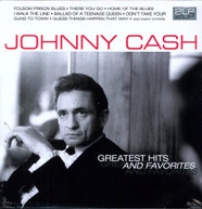 JOHNNY CASH - GREATEST HITS & FAVORITES (IMPORT) VINYL