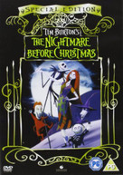 THE NIGHTMARE BEFORE CHRISTMAS (UK) DVD