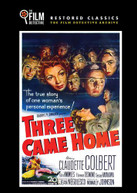 THREE CAME HOME DVD