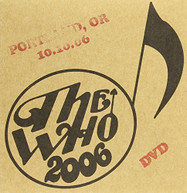 WHO - LIVE: PORTLAND OR 10/10/06 DVD
