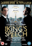 THE KINGS SPEECH (UK) DVD