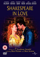 SHAKESPEARE IN LOVE (UK) - DVD
